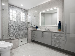 Custom millwork detail, Palm Beach County residence, Jupiter FL