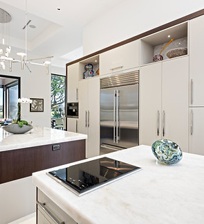 Custom kitchen cabinetry, Palm Beach County residence, Jupiter FL